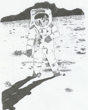 Aldrin sur la Lune