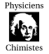 Physiciens et chimiste célèbres