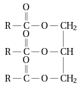 formule générale d'un triglycéride